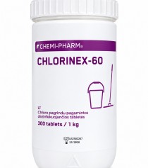Chloro tabletės Chlorinex-60, 300vnt